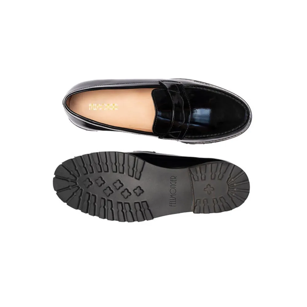 Black Calf Lightweight Classic Moccassins