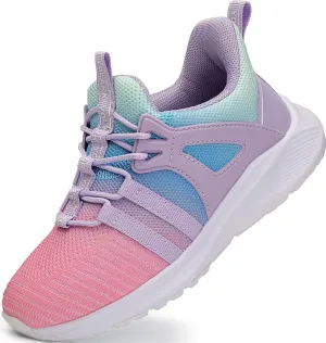 Boys Girls Sneakers for Kids Non-Slip Tennis Shoes Fashion Lightweight Breathable Running Sport Athletic