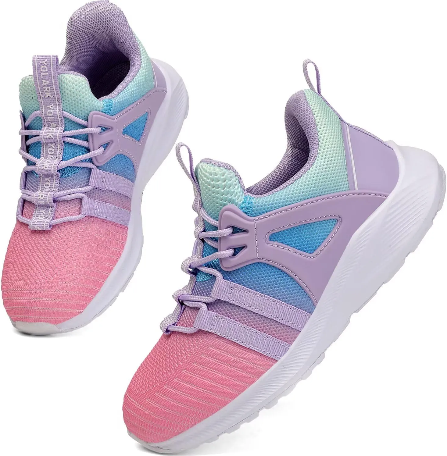 Boys Girls Sneakers for Kids Non-Slip Tennis Shoes Fashion Lightweight Breathable Running Sport Athletic
