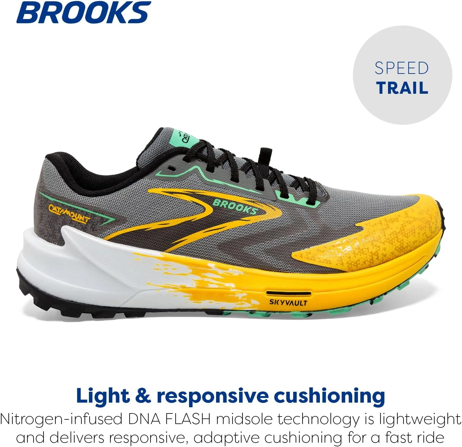 Brooks Men's Catamount 3 Trail Running Shoe