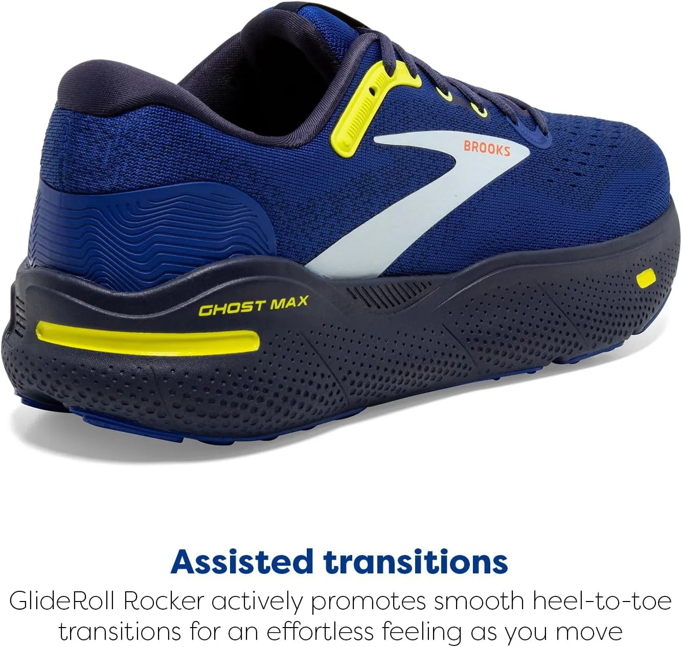Brooks Men’s Ghost Max Cushion Neutral Running & Walking Shoe