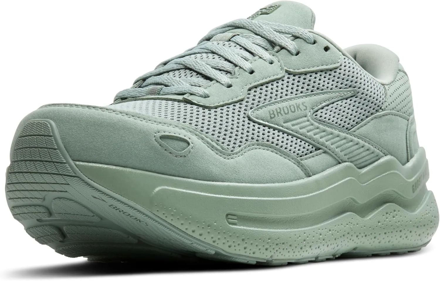 Brooks Men’s Ghost Max Suede/Leather Neutral Running & Walking Shoe