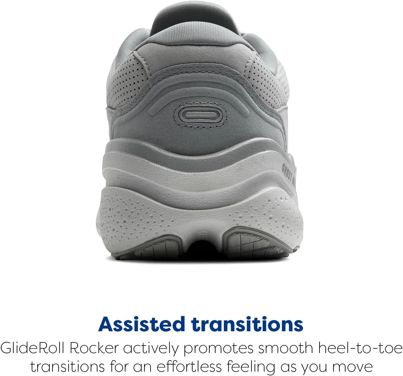 Brooks Men’s Ghost Max Suede/Leather Neutral Running & Walking Shoe