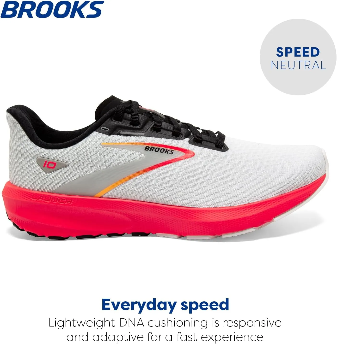 Brooks Men’s Launch 10 Neutral Running Shoe