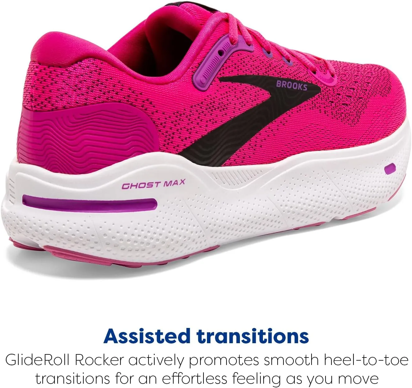 Brooks Women’s Ghost Max Cushion Neutral Running & Walking Shoe