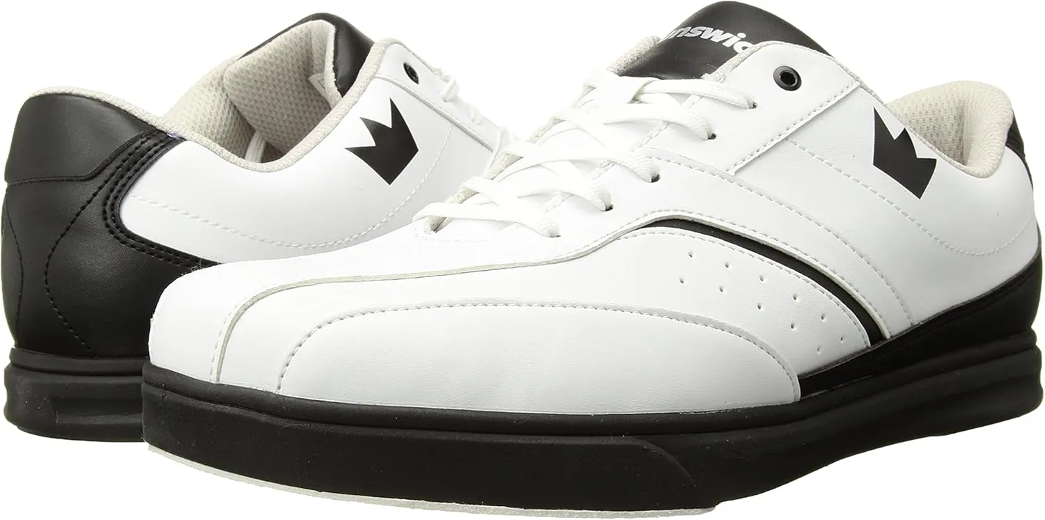 Brunswick Vapor Mens Bowling Shoe White/Black