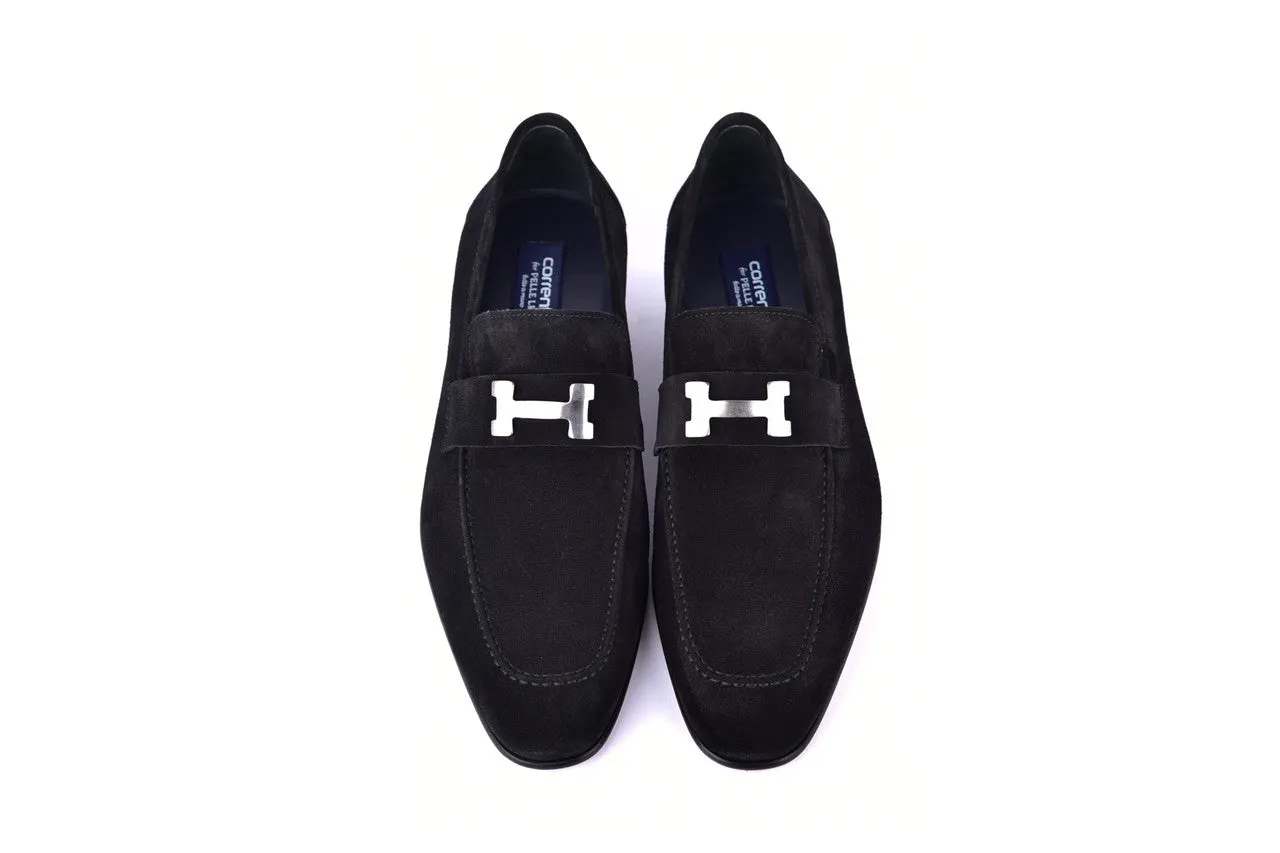 C2003-5760S H Buckle Suede-Black