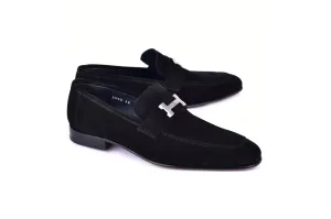 C2003-5760S H Buckle Suede-Black
