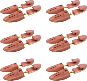 CEDAR SHOE TREE WITH SINGLE TUBE - 6PKS