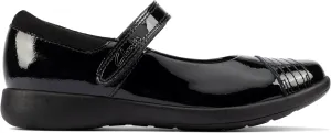 Clarks Girls Etch Beam Ballet Shoe