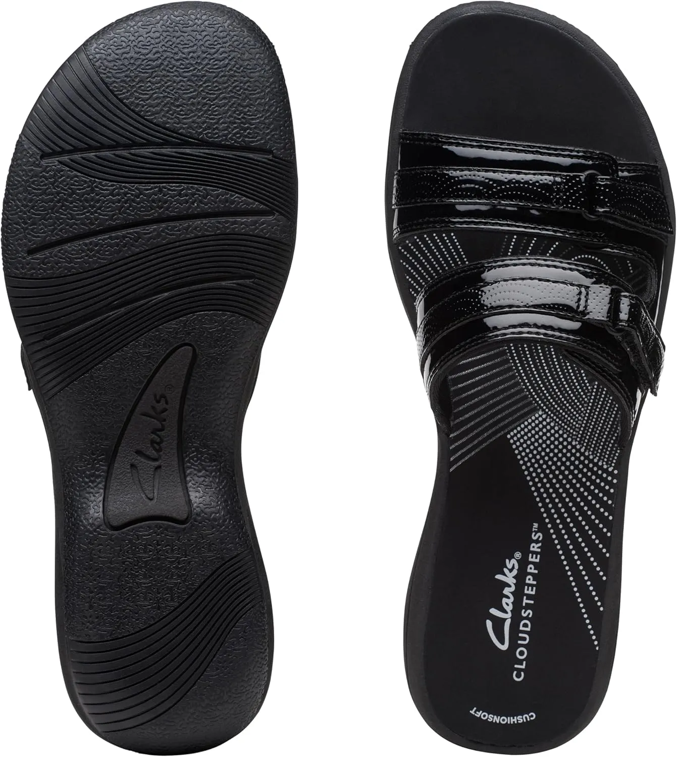 Clarks Women's Breeze Piper Slide Sandal