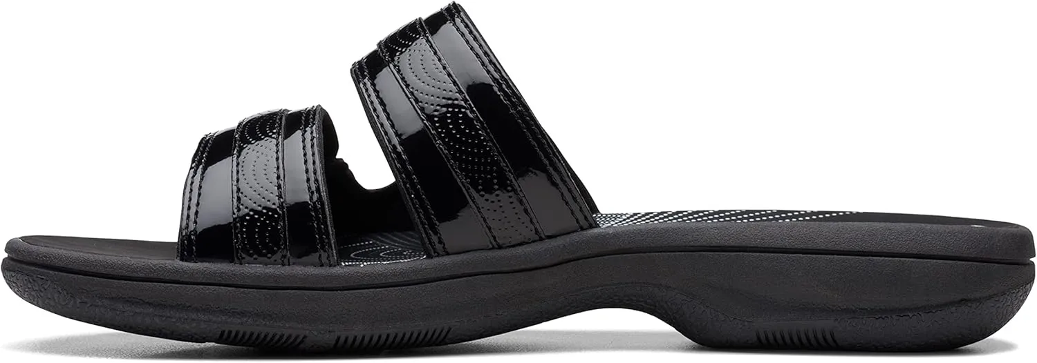 Clarks Women's Breeze Piper Slide Sandal