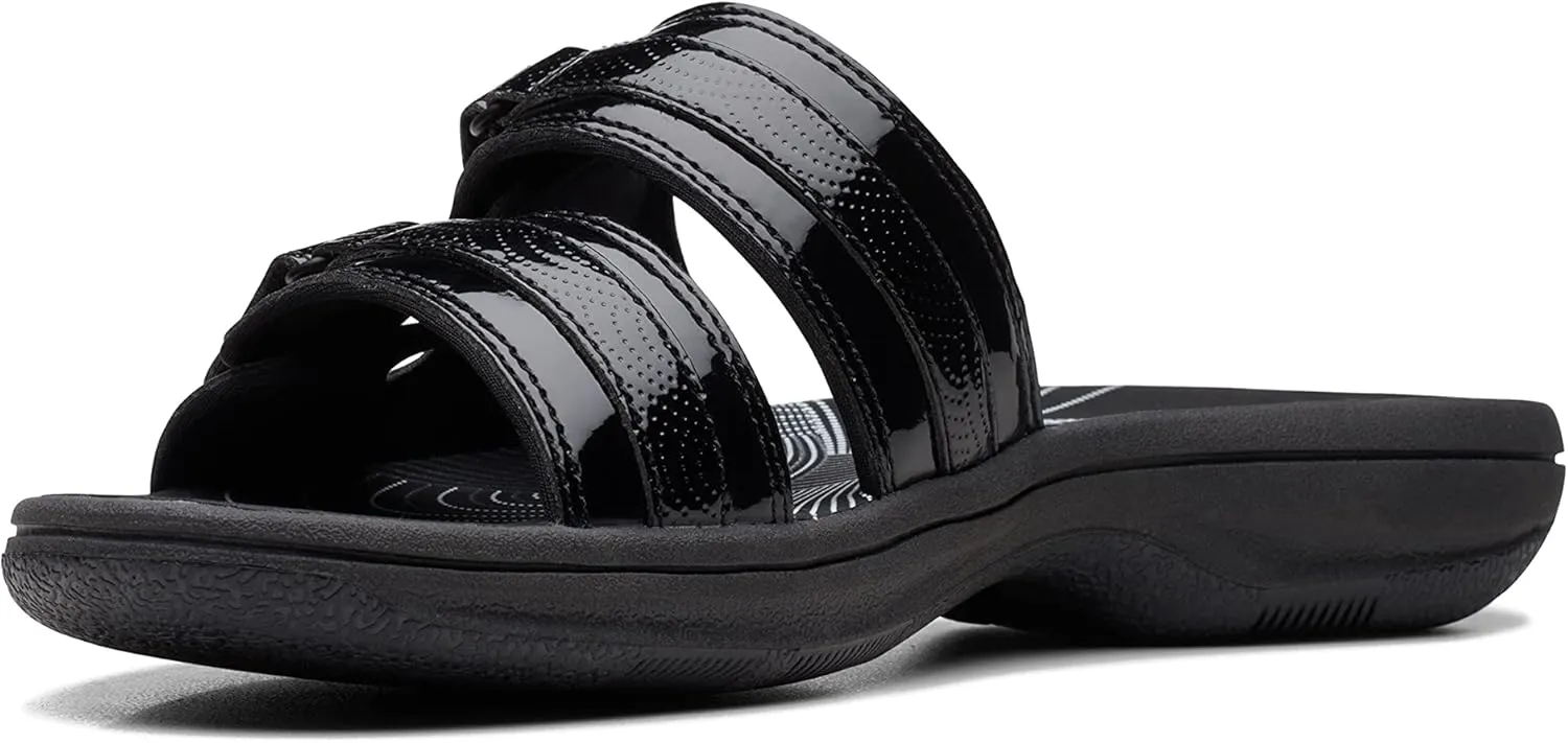 Clarks Women's Breeze Piper Slide Sandal