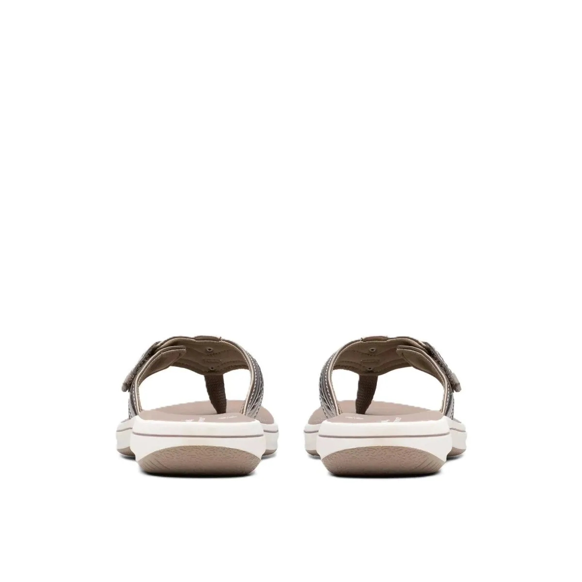 Clarks Women's Breezey Sun H Pewter Sandals