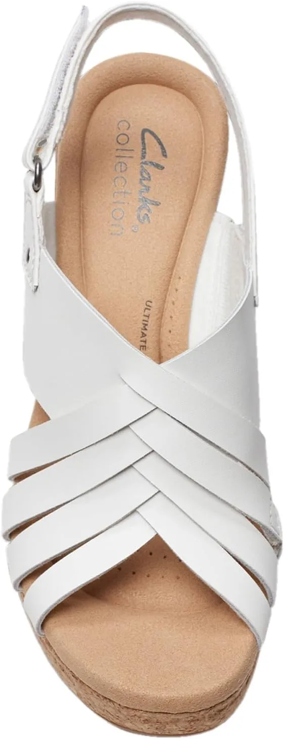 Clarks Women's Giselle Ivy Wedge Sandal