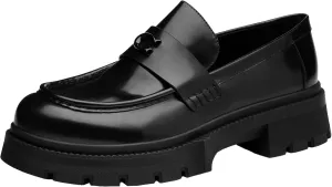 Coach Men's Patent Platform Loafer