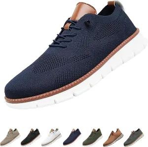 Comfofeet Ultra Comfortable Orthopedic Shoes, Men's Casual Fashion Walking Mesh Sneakers with Light and Soft Sole