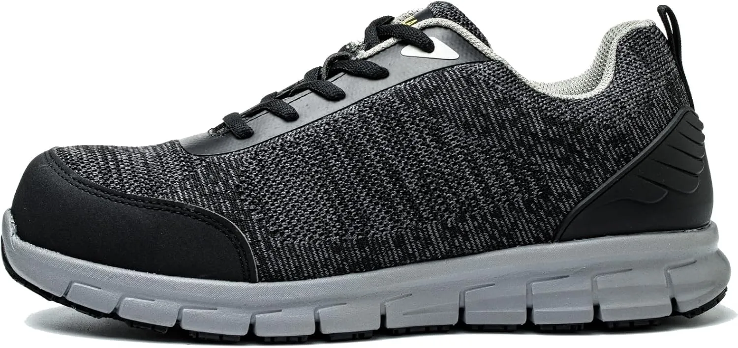 Composite Toe Shoes for Men Women ESD Non-Slip Work Shoes Steel Toe Sneakers Puncture Proof Safety Construction Indestructible Breathable Zapatos
