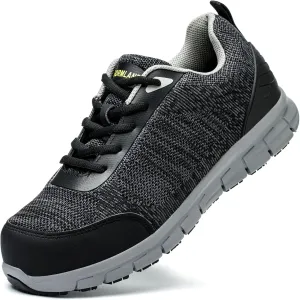 Composite Toe Shoes for Men Women ESD Non-Slip Work Shoes Steel Toe Sneakers Puncture Proof Safety Construction Indestructible Breathable Zapatos