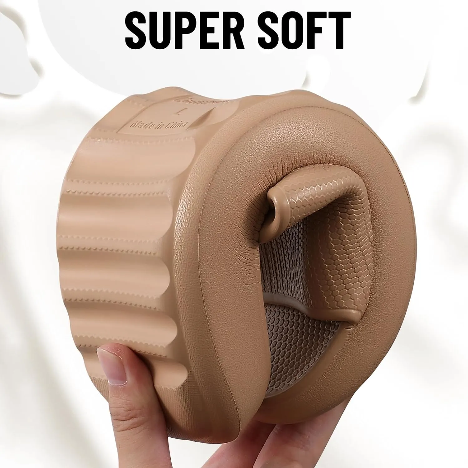 Comwarm Cloud Slide Sandals for Women Men Ultra Comfort Recovery Pillow Slippers Soft Summer Beach Shoes with Low Arch Support