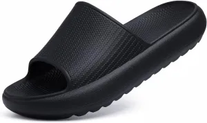 Comwarm Cloud Slide Sandals for Women Men Ultra Comfort Recovery Pillow Slippers Soft Summer Beach Shoes with Low Arch Support