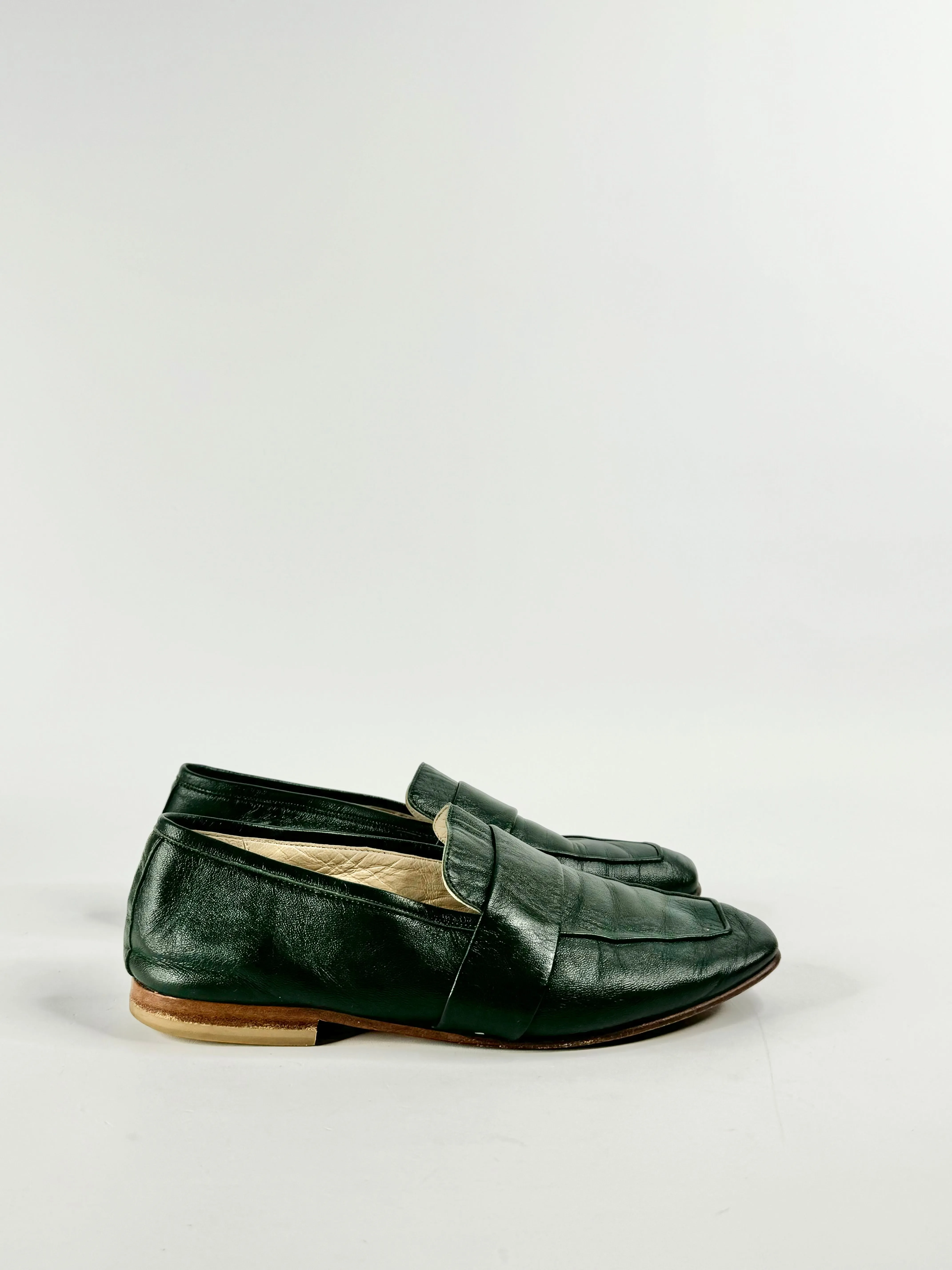 Conflict of Interest Deep Green Loafers - EU39