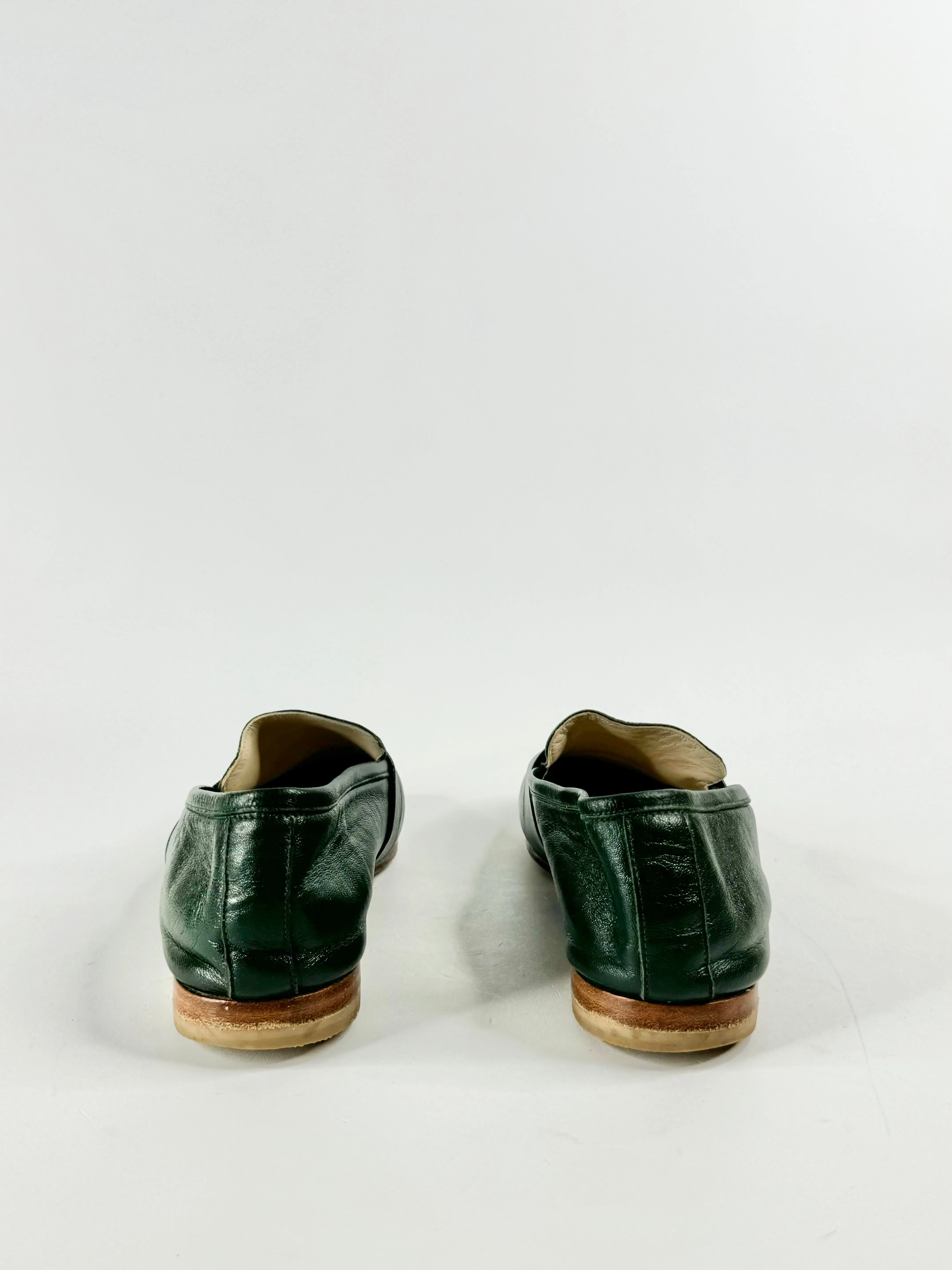 Conflict of Interest Deep Green Loafers - EU39