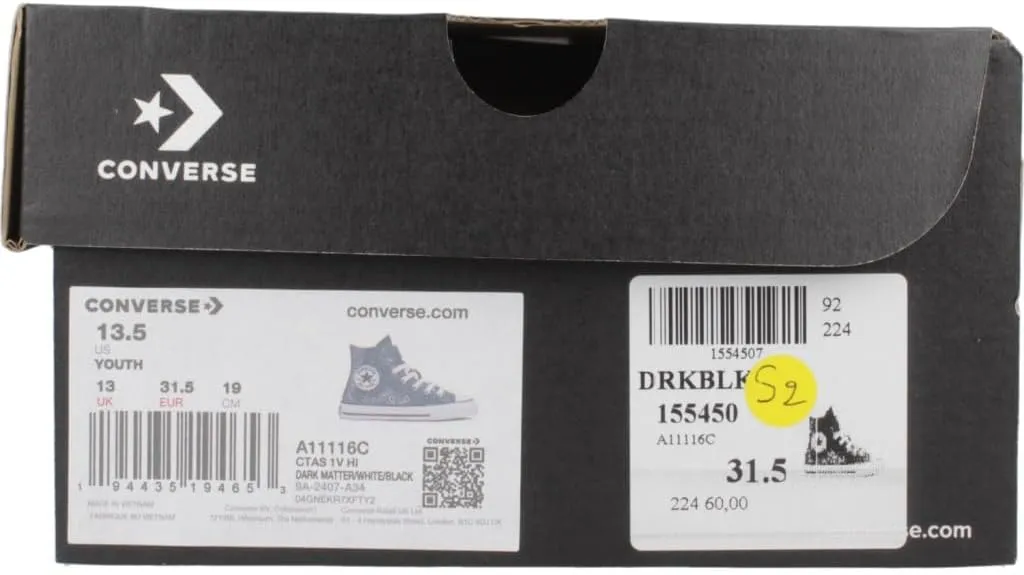 Converse Boy's Chuck Taylor All Star Glitter Easy-on (Little Kid) Sneaker
