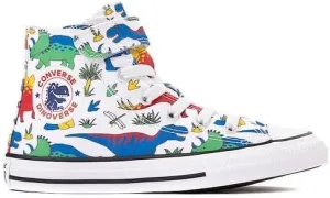 Converse Unisex-Child Chuck Taylor All Star Dino Party Easy on (Little Kid) Sneaker