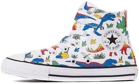 Converse Unisex-Child Chuck Taylor All Star Dino Party Easy on (Little Kid) Sneaker