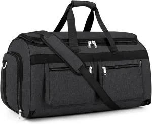 Convertible Garment Duffel Bags for Travel - Carry on Garment Bag Large Travel Duffel Bag 2 in 1 Hanging Suit Bag Large Weekender Bag for Men Women