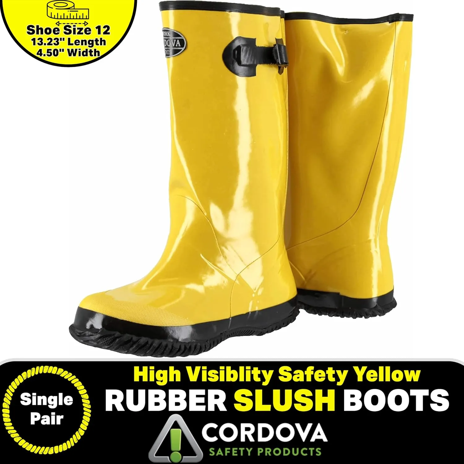 Cordova Mens Protective-safety-boot-and-shoe-covers, Size 12, Size 12 US