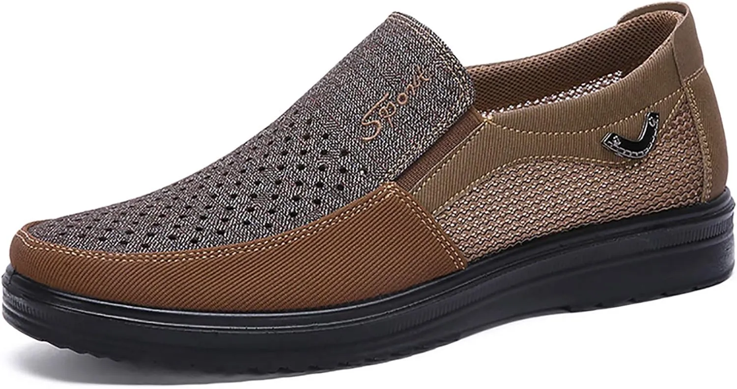 COSIDRAM Mens Loafer Casual Shoes Comfort Lightweight Driving Travel Walking Shoes for Adult Male