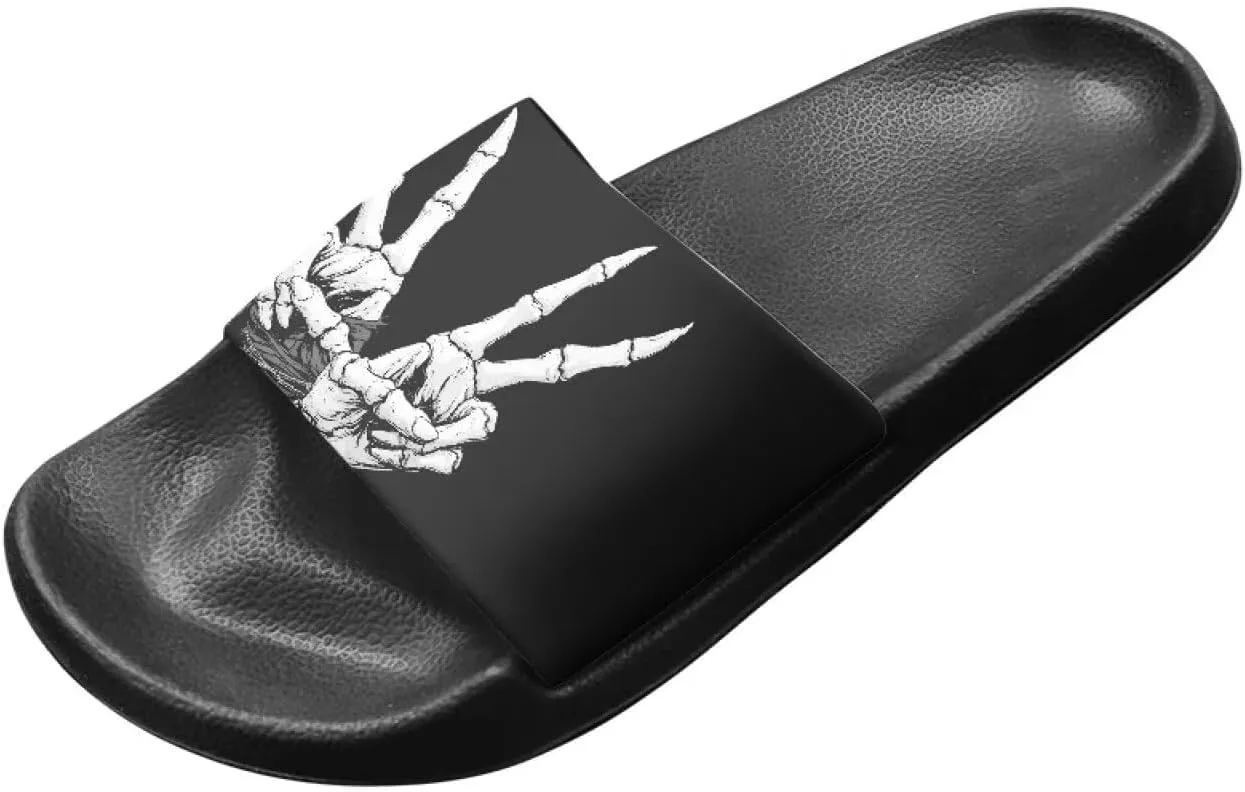 Couple Pattern Slide Sandals for Women Men Ultra Comfort Recovery Pillow Slippers Soft Summer Beach Shoes
