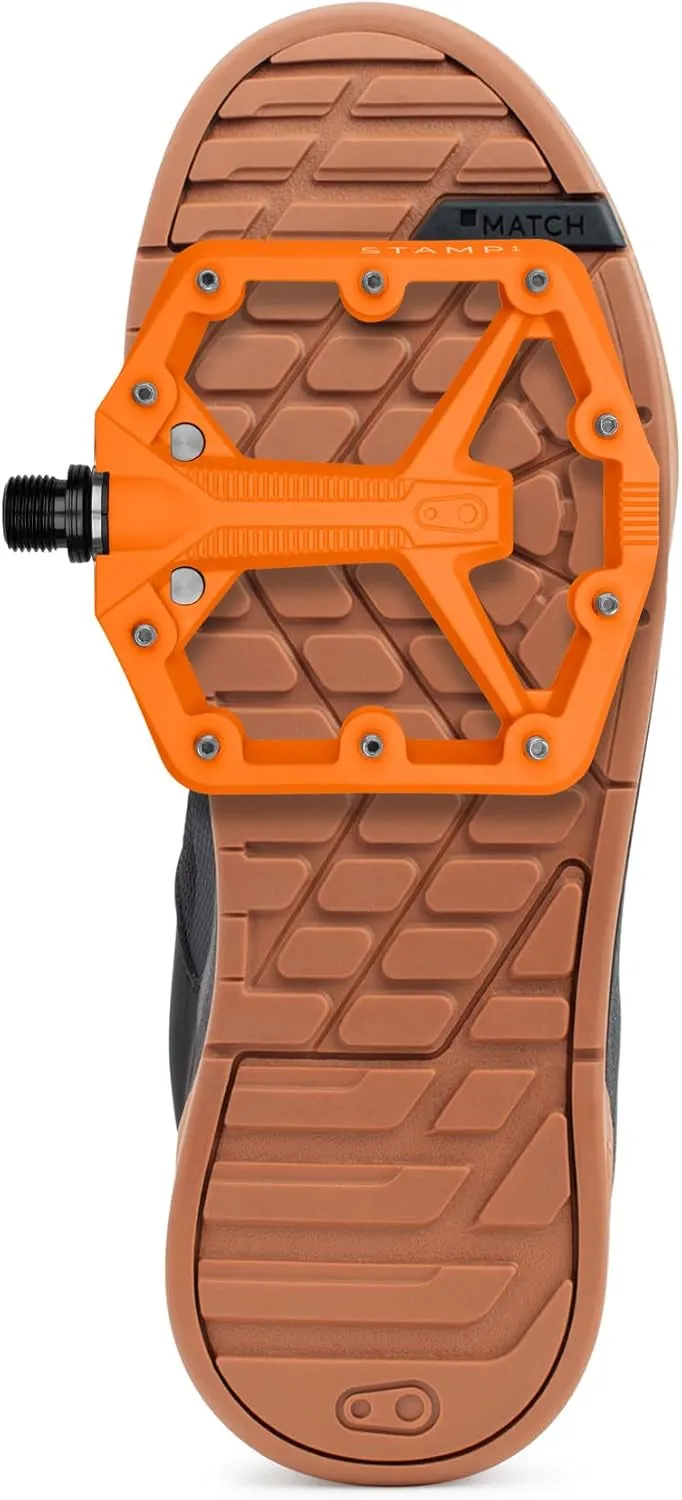 Crankbrothers Stamp Flat MTB Pedals - Size-Specific, Lightweight, Versatile, Durable Bike Pedals