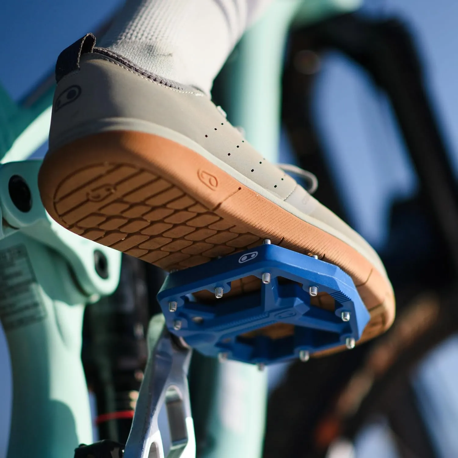 Crankbrothers Stamp Flat MTB Pedals - Size-Specific, Lightweight, Versatile, Durable Bike Pedals
