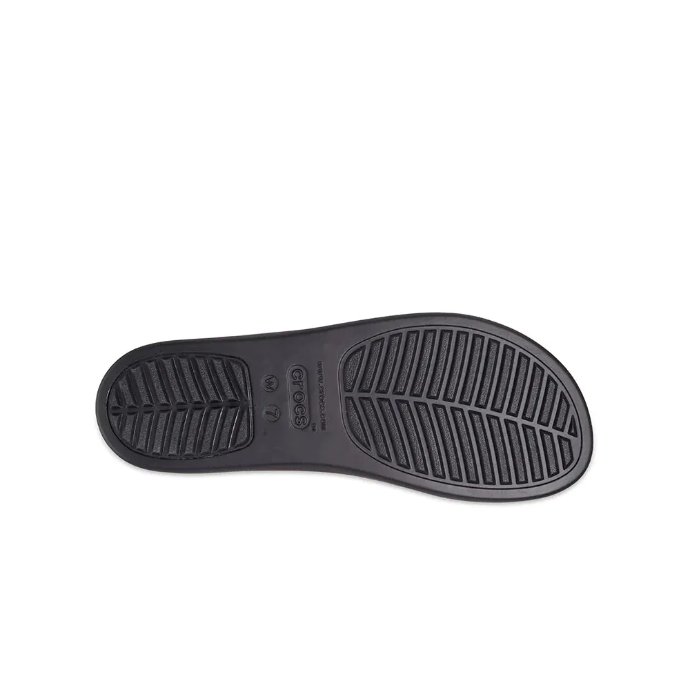 Crocs Brooklyn Animal Print Slide Black/Brown