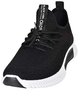 Crosshatch Mens Rideout Lightweight Trainers Black