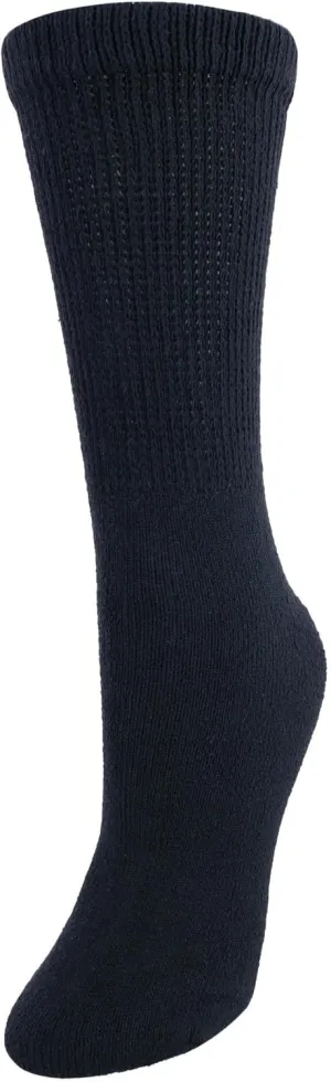 CTM® Women's Cushioned Diabetic Crew Socks (3 Pair Pack)