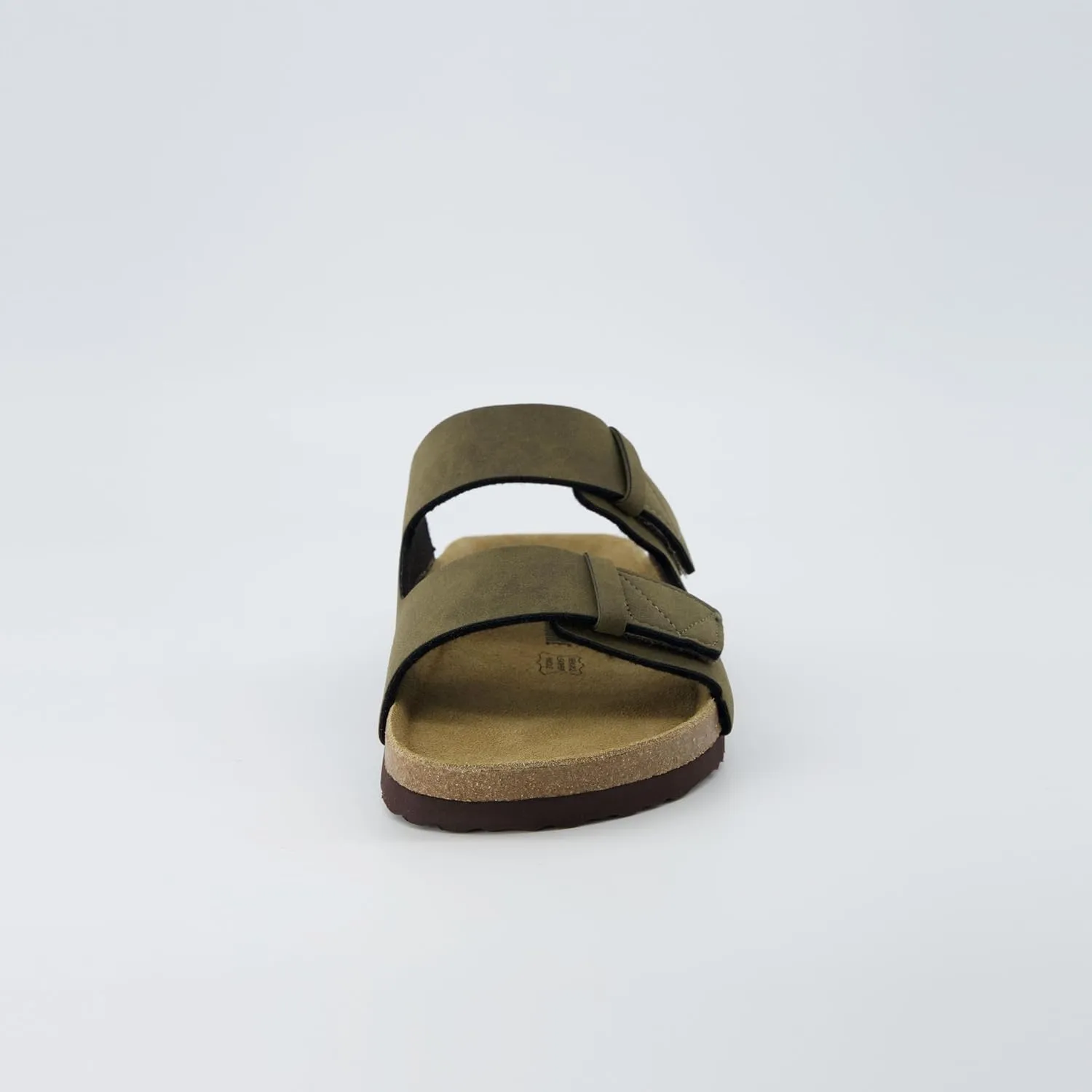 CUSHIONAIRE Men's Lynx Cork footbed Sandal with  Comfort