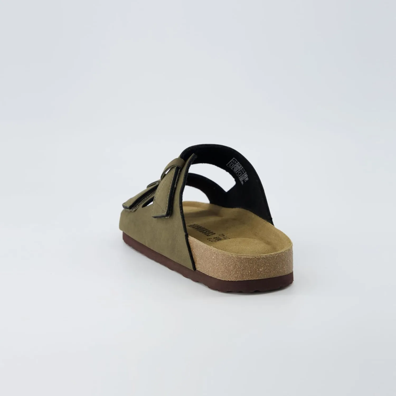 CUSHIONAIRE Men's Lynx Cork footbed Sandal with  Comfort