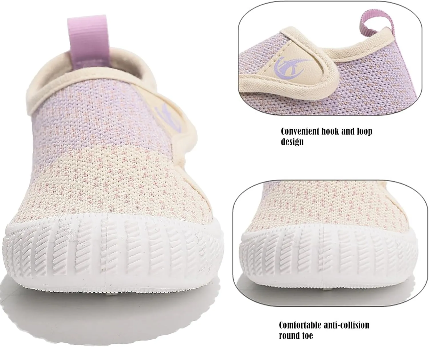DADAWEN Boys Girls Toddler Sneakers Kids Lightweight Walking Shoes Mesh Breathable Tennis Shoes for Toddler/Little Kids