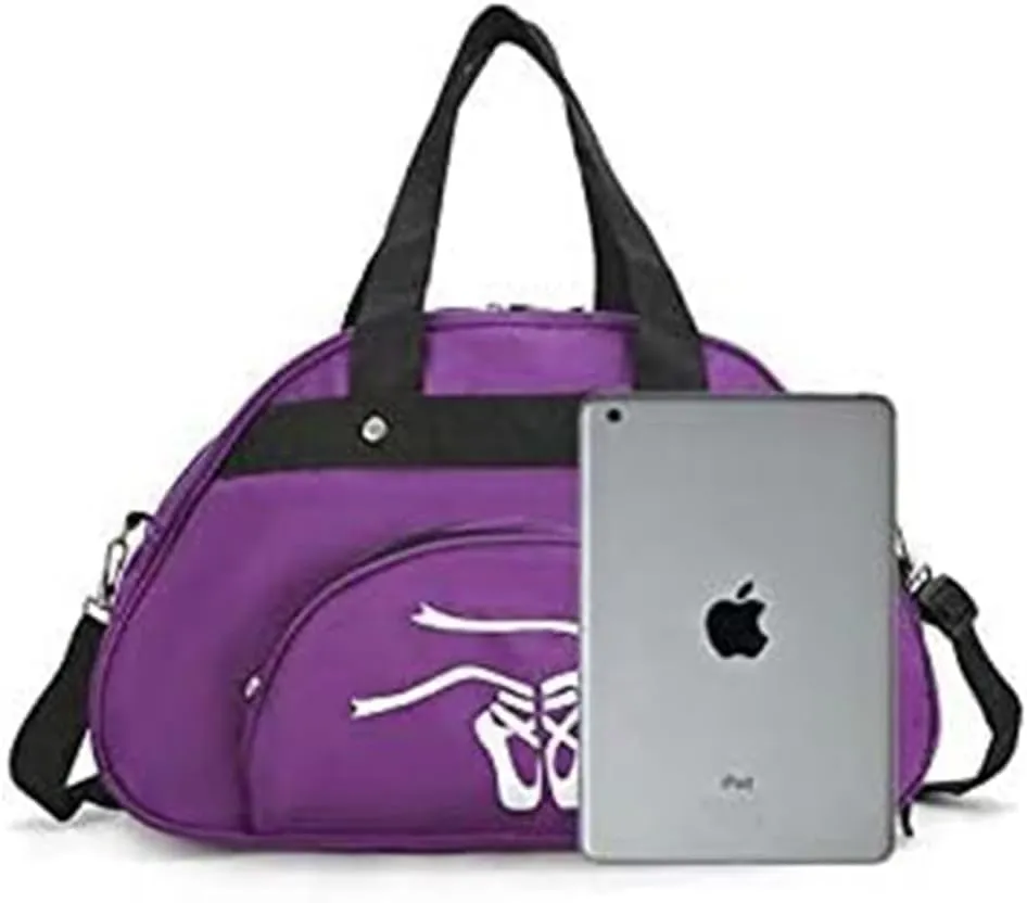 Dance Duffle Bag For Girls Ballet Bag,Light Weight,Gift (Pink)