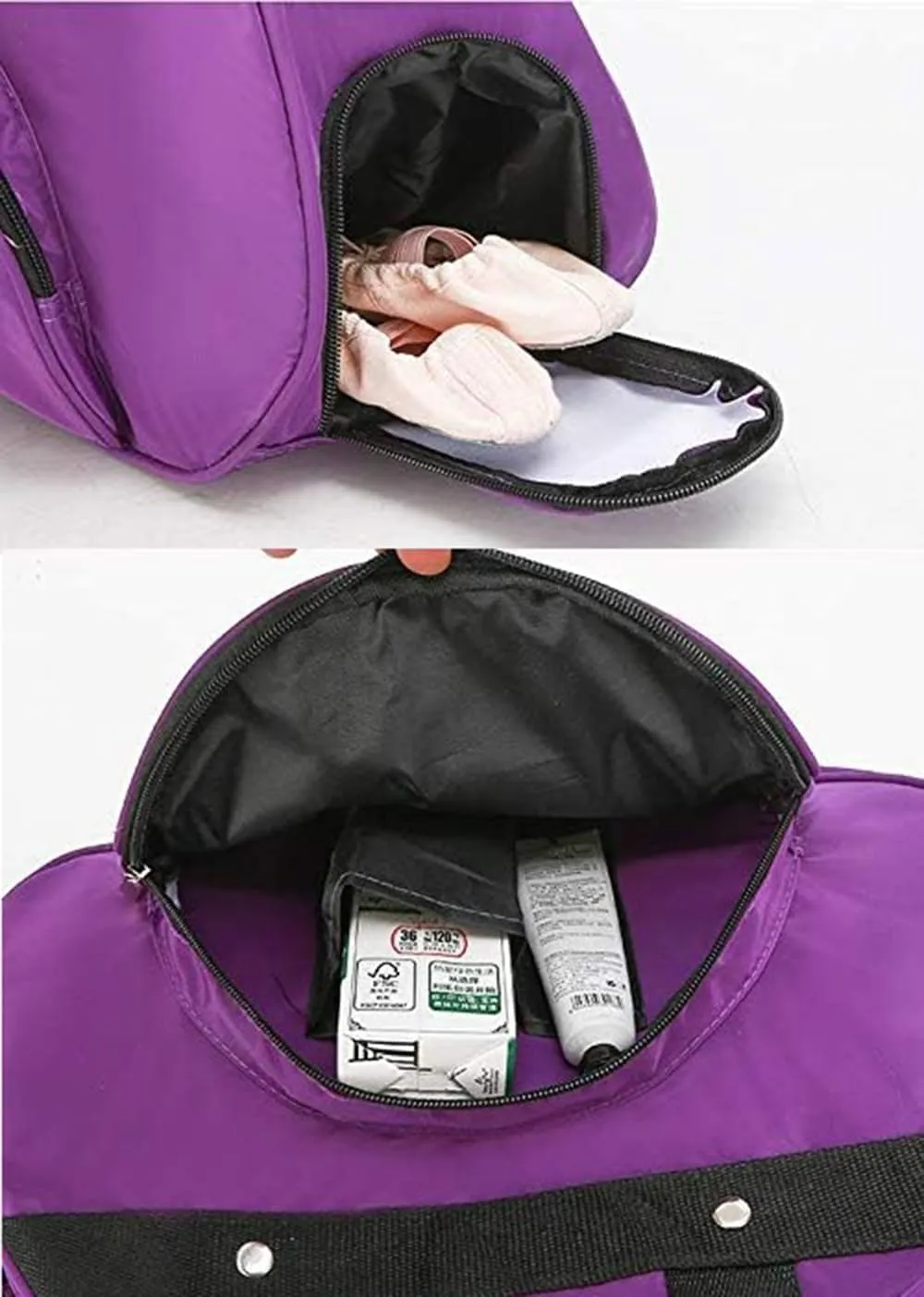 Dance Duffle Bag For Girls Ballet Bag,Light Weight,Gift (Pink)