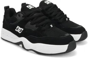 DC Men's Ascend Skate Shoe, Black/Black/White, 13