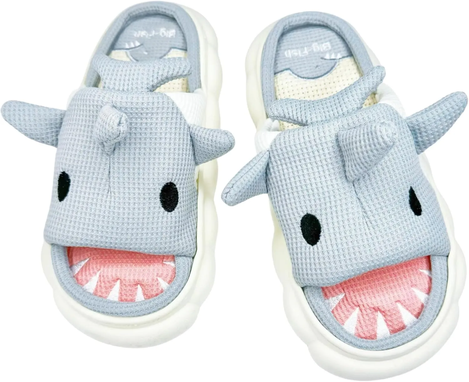 DCLTD Womens & Men's Shark Slides - Super Soft Cloud Slippers
