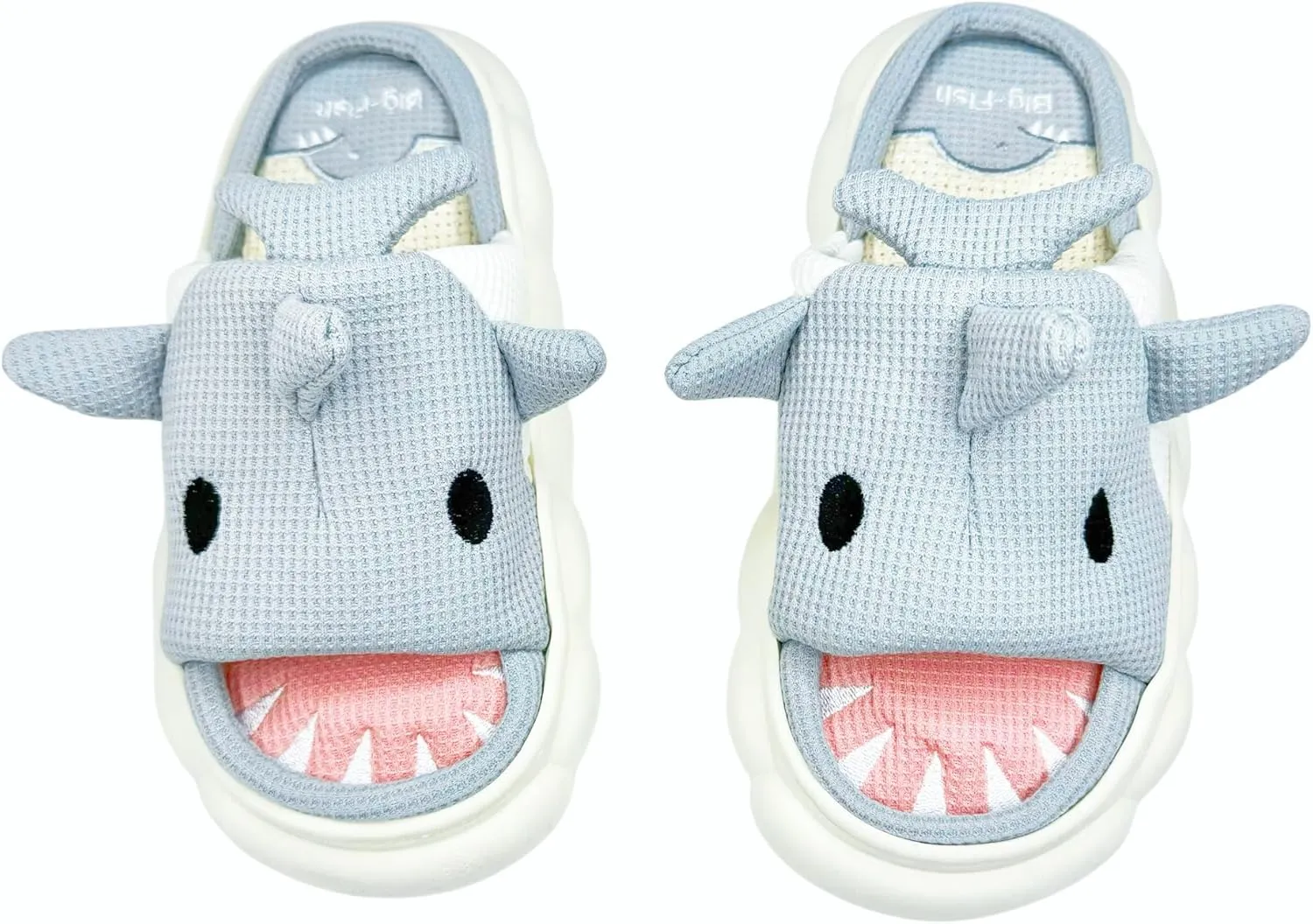 DCLTD Womens & Men's Shark Slides - Super Soft Cloud Slippers