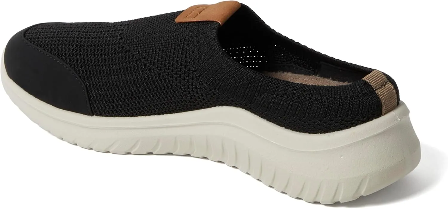 Dearfoams Women's Lightweight Breathable Gracie Sneaker with Arch Support Machine Washable Shoes Clog