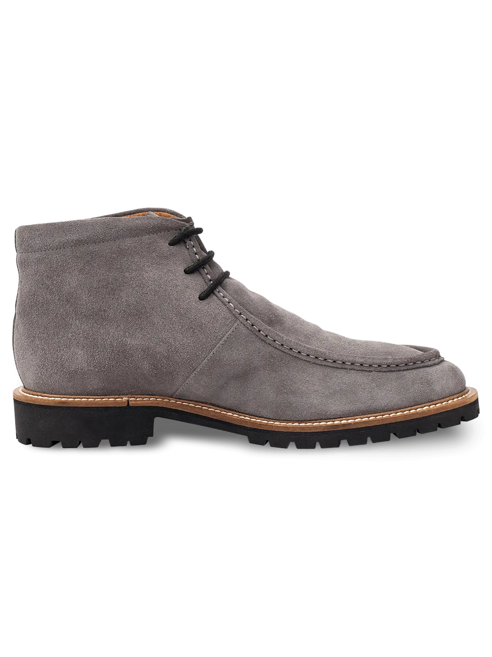 Decker Lace Up Boot - Grey