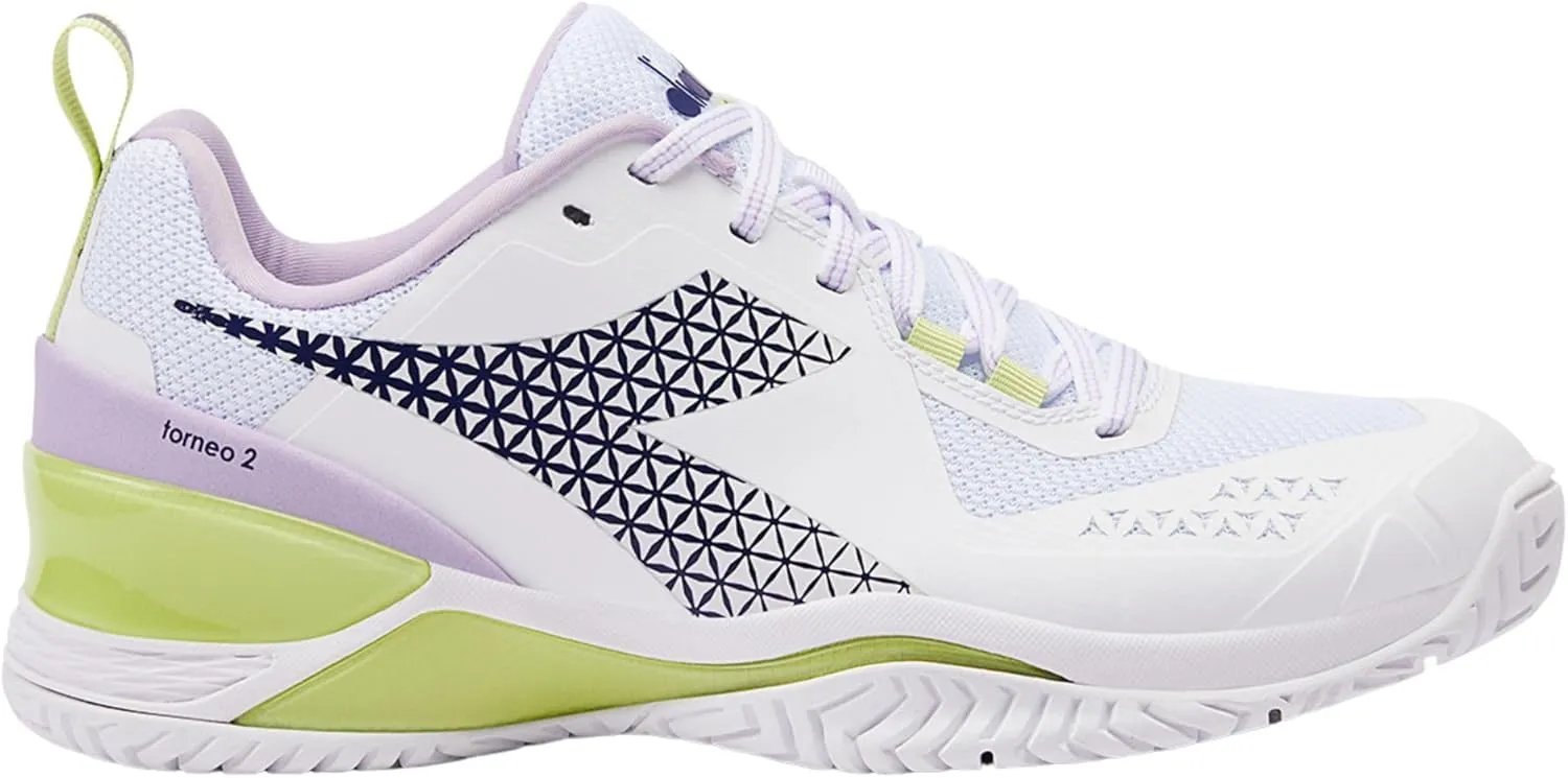 Diadora Women's Blushield Torneo 2 All Ground Tennis Shoe